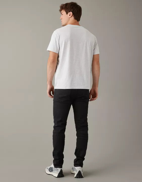 Ankle Fit Jet-Black Jeans