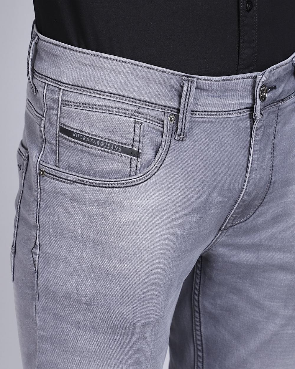 Men's Grey Jeans